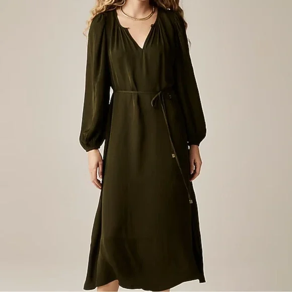 Drapey Tie-waist Dress - Picture 2 of 8